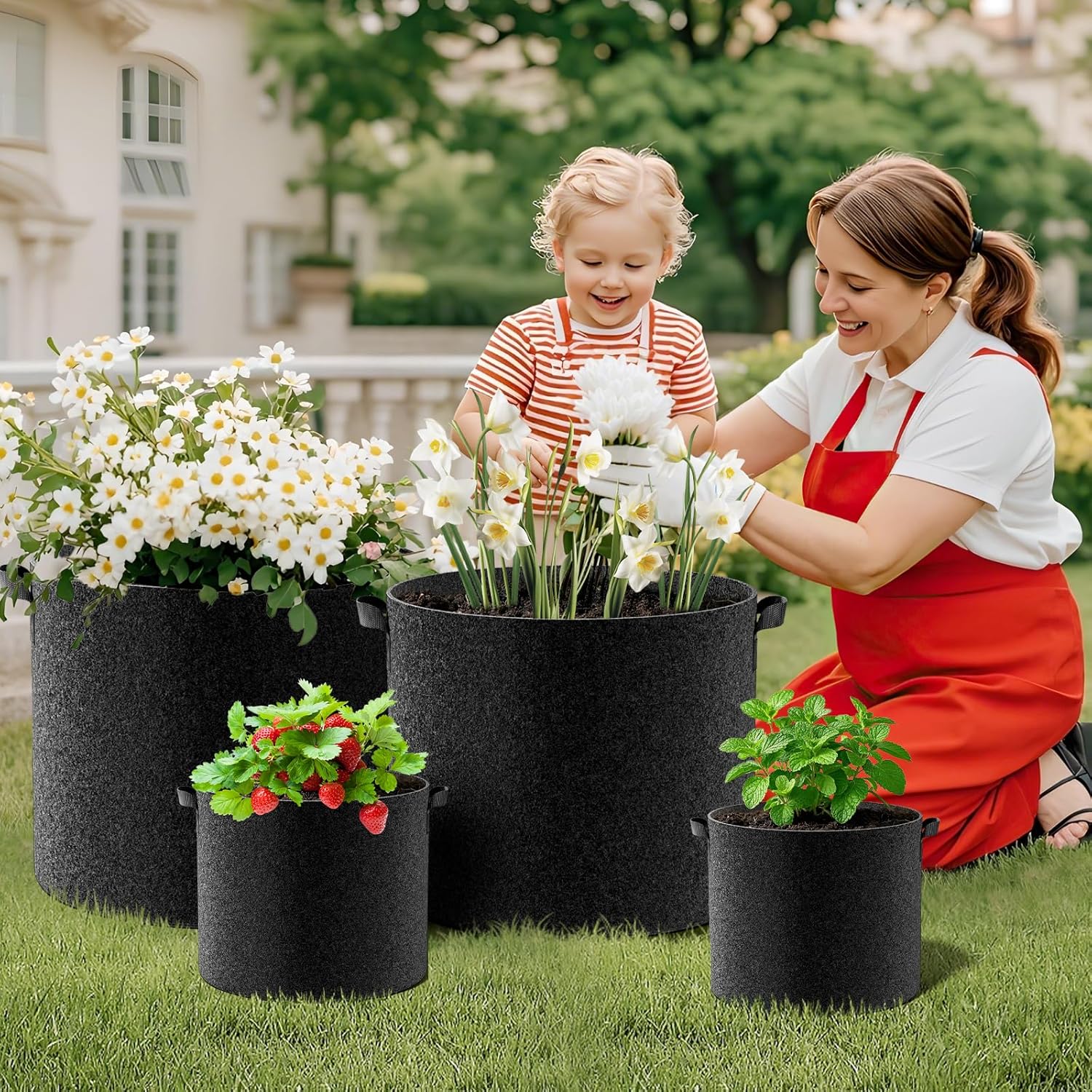 5 Gallon Fabric Garden Grow Bags