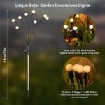 6-Pack Solar Swaying Firefly Lights