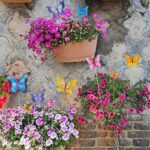 10-Piece Metal Butterfly Garden Stakes