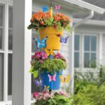 10-Piece Metal Butterfly Garden Stakes