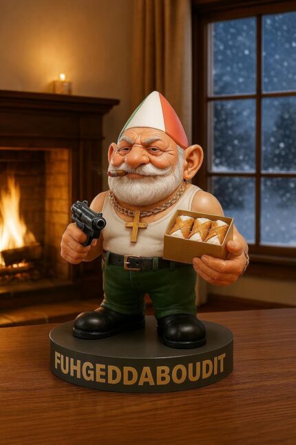 Italian Flag Hat Garden Gnome