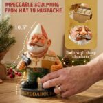 Italian Flag Hat Garden Gnome