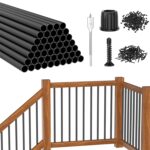 50-Pack Round Aluminum Deck Spindles
