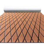 Teak Brown Diamond Foam Decking Roll
