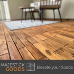 Natural Hardwood Patio Decking Tiles