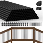 105-Pack Round Aluminum Deck Spindles Kit