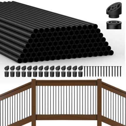 105-Pack Round Aluminum Deck Spindles Kit