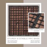 Interlocking Acacia Wood Decking Tiles 2
