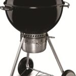 Round Black Charcoal Barbecue Grill