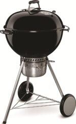 Round Black Charcoal Barbecue Grill