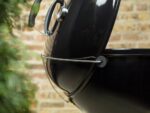 Round Black Charcoal Barbecue Grill