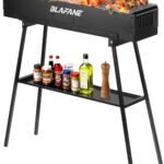 Black Portable Charcoal BBQ Grill