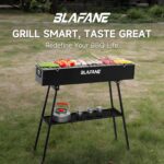 Black Portable Charcoal BBQ Grill