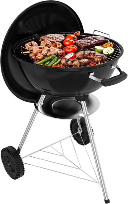 18-inch Black Kettle Charcoal Grill