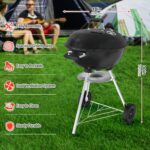 18-inch Black Kettle Charcoal Grill