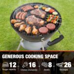 18-inch Black Kettle Charcoal Grill