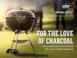 22-inch Black Enamel Kettle Grill