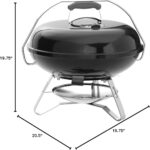 14-inch Black Portable Charcoal Grill