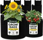 10-Pack Assorted Fabric Grow Bags