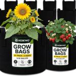 10-Pack Assorted Fabric Grow Bags