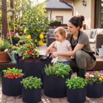 10-Pack Assorted Fabric Grow Bags