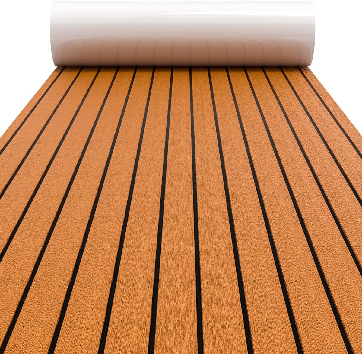 Teak Finish Foam Decking Roll Teak Finish Foam Decking Roll