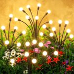 4-Pack Solar Swaying Garden Lights