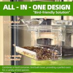 Clear Window Bird Feeder