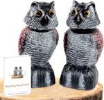 Two-Pack Bobblehead Owl Decoys